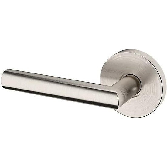 Baldwin Estate 5173 Left Handed Half Dummy Lever with 5046 Rosette in Lifetime Satin Nickel finish