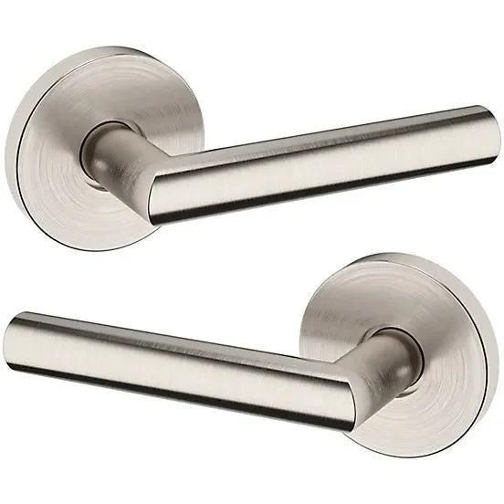 Baldwin Estate 5173 Passage Lever with 5046 Rosette in Lifetime Satin Nickel finish