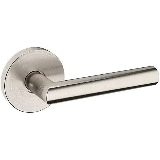 Baldwin Estate 5173 Right Handed Half Dummy Lever with 5046 Rosette in Lifetime Satin Nickel finish