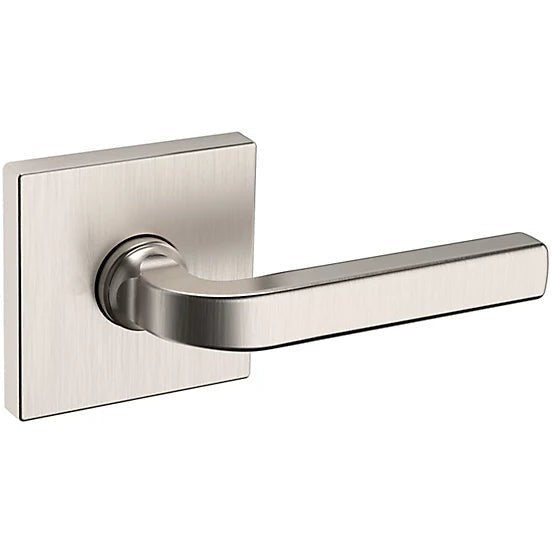 Baldwin Estate 5190 Right Handed Half Dummy Lever with R017 Rosette in Lifetime Satin Nickel finish