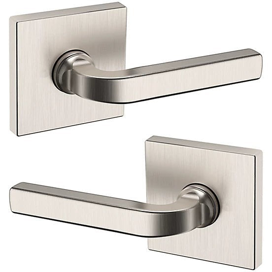 Baldwin Estate 5190 Full Dummy Lever with R017 Rosette in Lifetime Satin Nickel finish