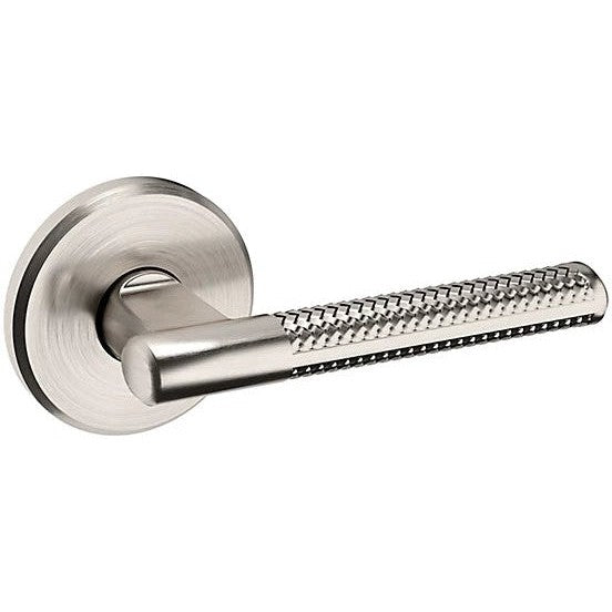 Baldwin Estate L015 Right Handed Half Dummy Lever with R016 Rosette in Lifetime Satin Nickel finish