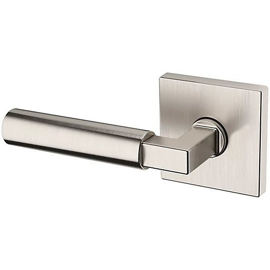 Baldwin Estate L029 Gramercy Left Handed Half Dummy Lever with R017 Rosette in Lifetime Satin Nickel finish