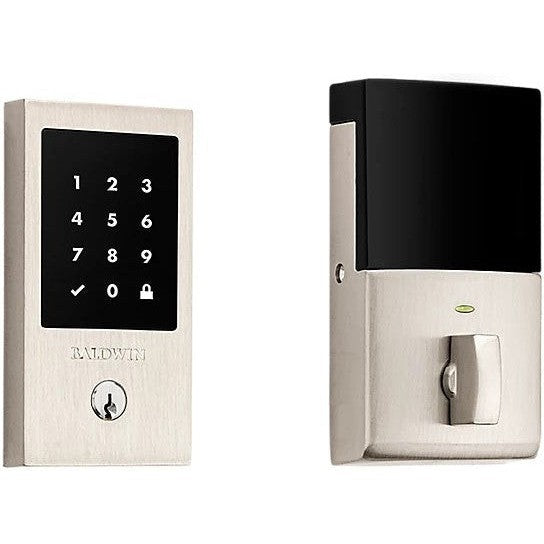 Baldwin Estate Minneapolis Touchscreen Standalone Deadbolt in Lifetime Satin Nickel finish