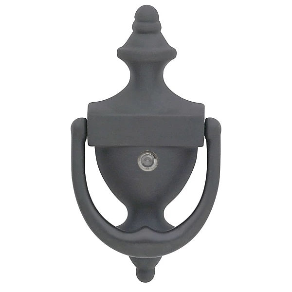 Baldwin Estate 0103 Colonial Door Knocker with Observascope in Oil Rubbed Bronze finish