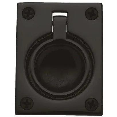 Baldwin Estate 0394 Large Flush Ring Pull in Oil Rubbed Bronze finish