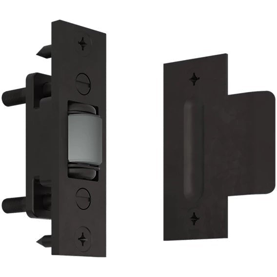 Baldwin Estate 0432 Roller Latch with T Strike in Oil Rubbed Bronze finish