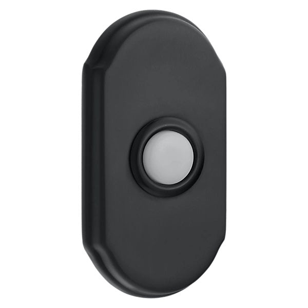 Baldwin Estate 4862 Arch Bell Button in Oil Rubbed Bronze finish