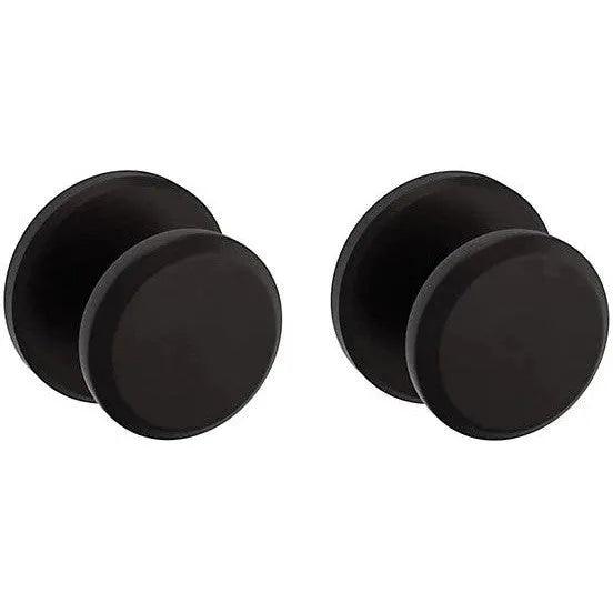 Baldwin Estate 5023 Full Dummy Knob with R016 Rosette in Oil Rubbed Bronze finish