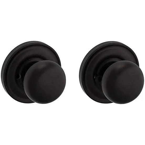 Baldwin Estate 5030 Privacy Knob with 5048 Rosette in Oil Rubbed Bronze finish
