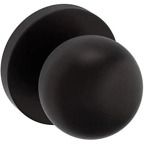 Baldwin Estate 5041 Half Dummy Knob with 5046 Rosette in Oil Rubbed Bronze finish