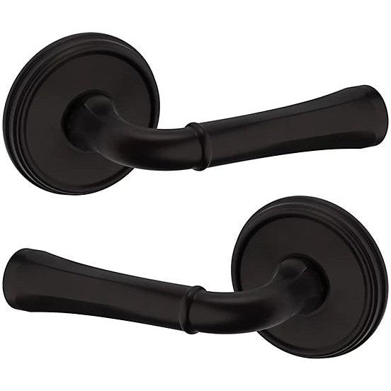 Baldwin Estate 5113 Full Dummy Lever with 5078 Rosette in Oil Rubbed Bronze finish