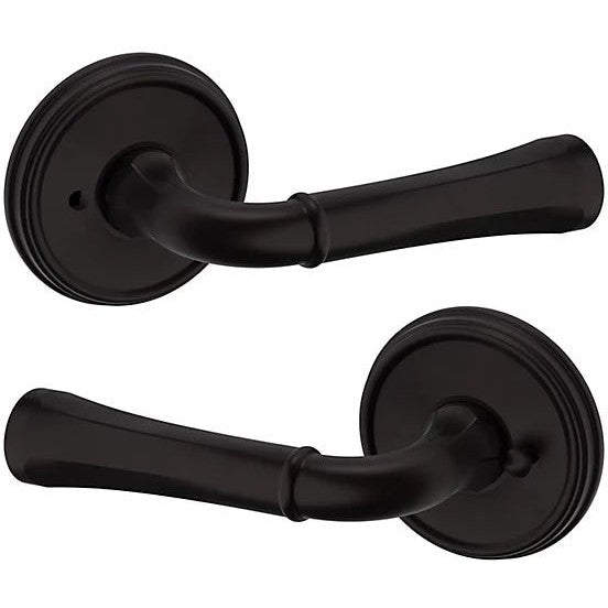 Baldwin Estate 5113 Privacy Lever with 5078 Rosette in Oil Rubbed Bronze finish