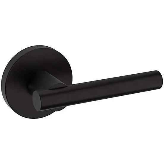 Baldwin Estate 5137 Right Handed Half Dummy Lever with 5046 Rosette in Oil Rubbed Bronze finish