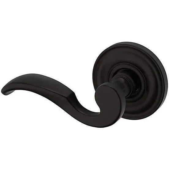 Baldwin Estate 5152 Left Handed Half Dummy Lever with 5017 Rosette in Oil Rubbed Bronze finish