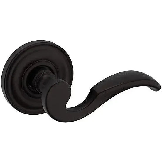 Baldwin Estate 5152 Right Handed Half Dummy Lever with 5017 Rosette in Oil Rubbed Bronze finish