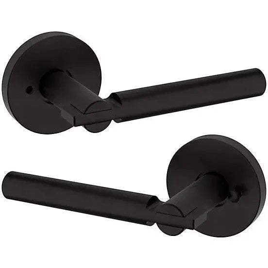 Baldwin Estate 5161 Privacy Lever with 5046 Rosette in Oil Rubbed Bronze finish