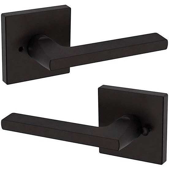 Baldwin Estate 5162 Privacy Lever with R017 Rosette in Oil Rubbed Bronze finish