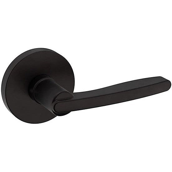 Baldwin Estate 5164 Right Handed Half Dummy Lever with 5046 Rosette in Oil Rubbed Bronze finish