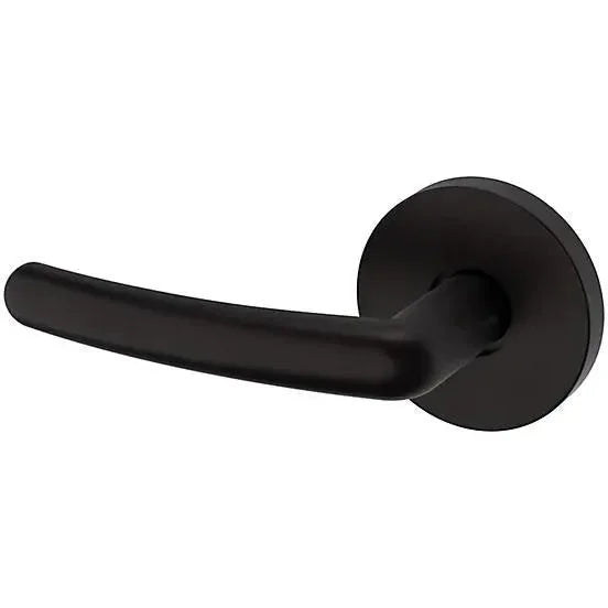 Baldwin Estate 5165 Left Handed Half Dummy Lever with 5046 Rosette in Oil Rubbed Bronze finish