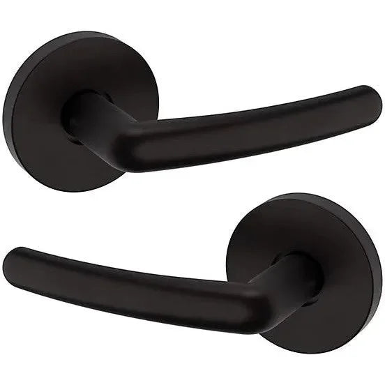 Baldwin Estate 5165 Full Dummy Lever with 5046 Rosette in Oil Rubbed Bronze finish