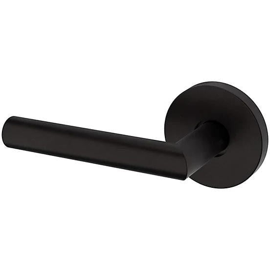 Baldwin Estate 5173 Left Handed Half Dummy Lever with 5046 Rosette in Oil Rubbed Bronze finish