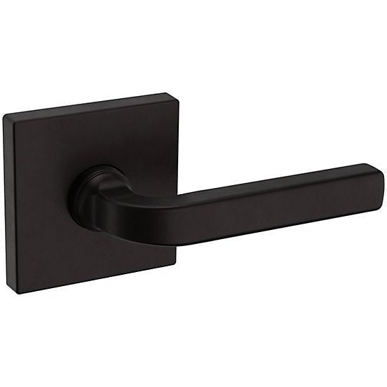 Baldwin Estate 5190 Left Handed Half Dummy Lever with R017 Rosette in Oil Rubbed Bronze finish