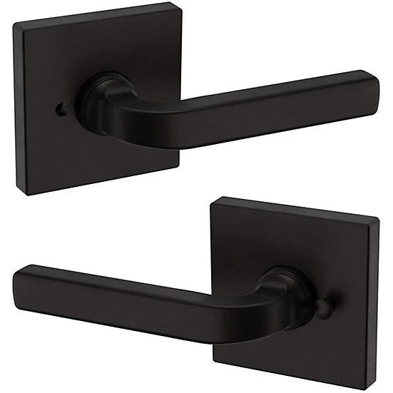 Baldwin Estate 5190 Privacy Lever with R017 Rosette in Oil Rubbed Bronze finish