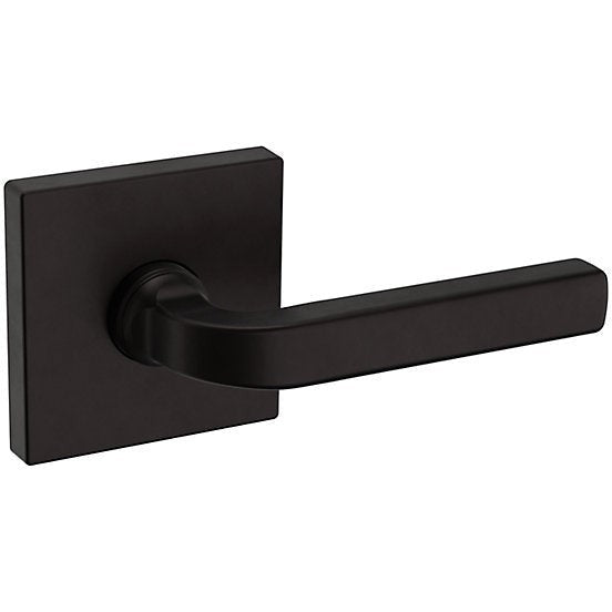 Baldwin Estate 5190 Right Handed Half Dummy Lever with R017 Rosette in Oil Rubbed Bronze finish