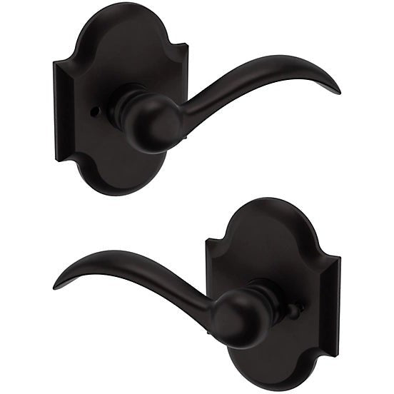 Baldwin Estate 5452V Privacy Lever with R030 Rosette in Oil Rubbed Bronze finish