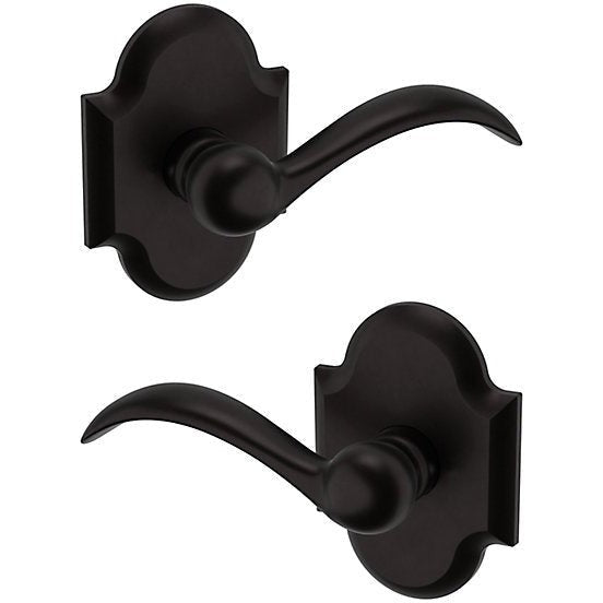 Baldwin Estate 5452V Passage Lever with R030 Rosette in Oil Rubbed Bronze finish