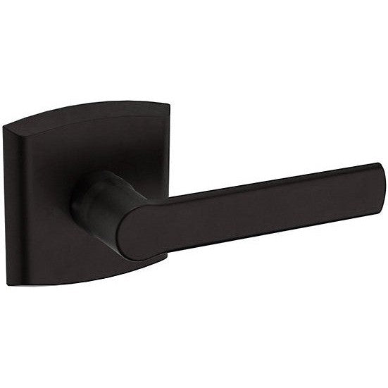 Baldwin Estate 5485V Right Handed Half Dummy Lever with R026 Rosette in Oil Rubbed Bronze finish
