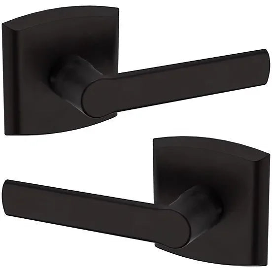 Baldwin Estate 5485V Full Dummy Lever with R026 Rosette in Oil Rubbed Bronze finish