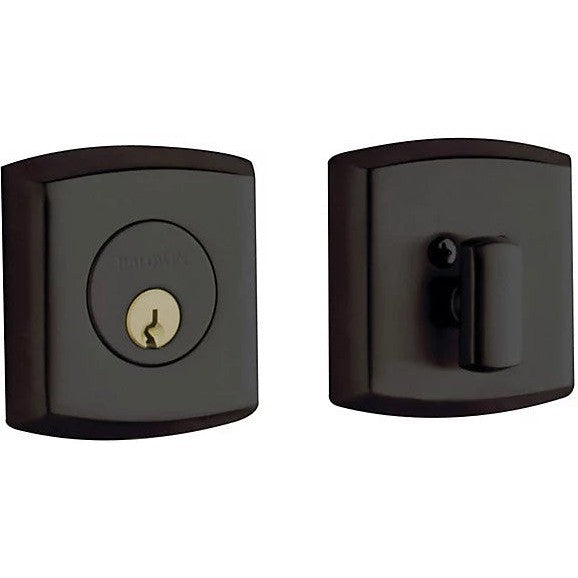 Baldwin Estate 8285 Soho Deadbolt in Oil Rubbed Bronze finish