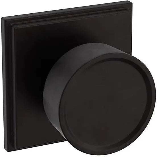 Baldwin Estate K007 Hollywood Hills Half Dummy Knob with R050 Rosette in Oil Rubbed Bronze finish