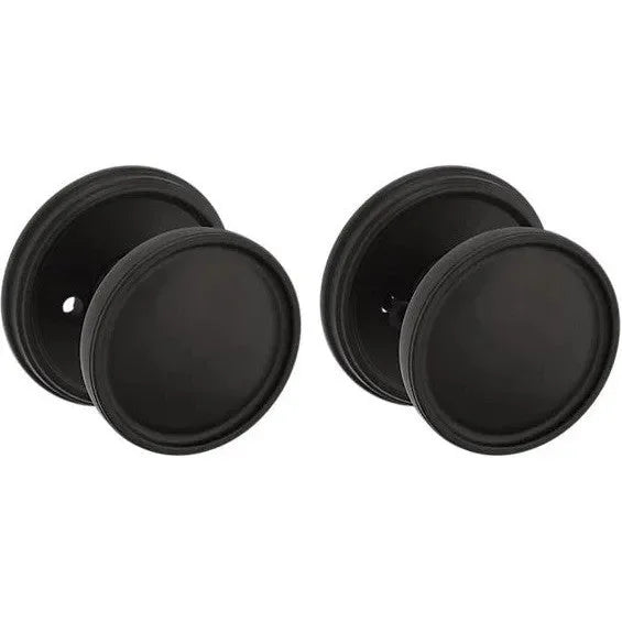 Baldwin Estate K012 Tulip Privacy Knob with 5078 Rosette in Oil Rubbed Bronze finish