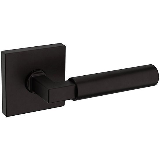 Baldwin Estate L029 Gramercy Right Handed Half Dummy Lever with R017 Rosette in Oil Rubbed Bronze finish