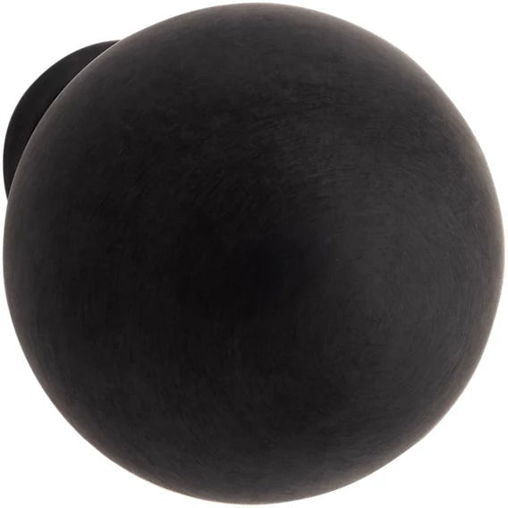 Baldwin Estate Spherical Knob 1.25" in Oil Rubbed Bronze finish