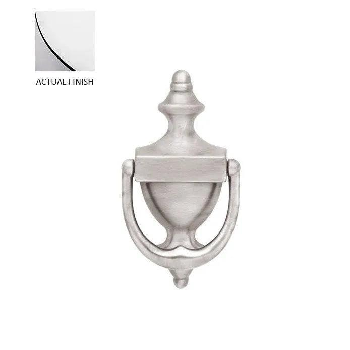 Baldwin Estate 0102 Colonial Door Knocker in Polished Chrome finish