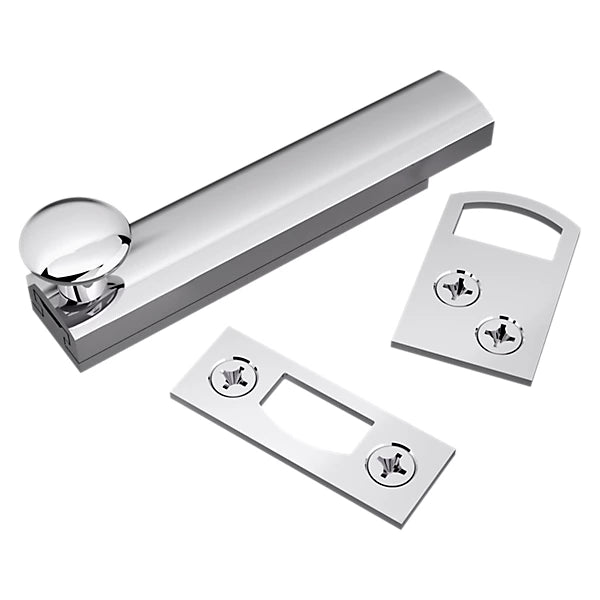 Baldwin Estate 0321 3" Surface Bolt in Polished Chrome finish