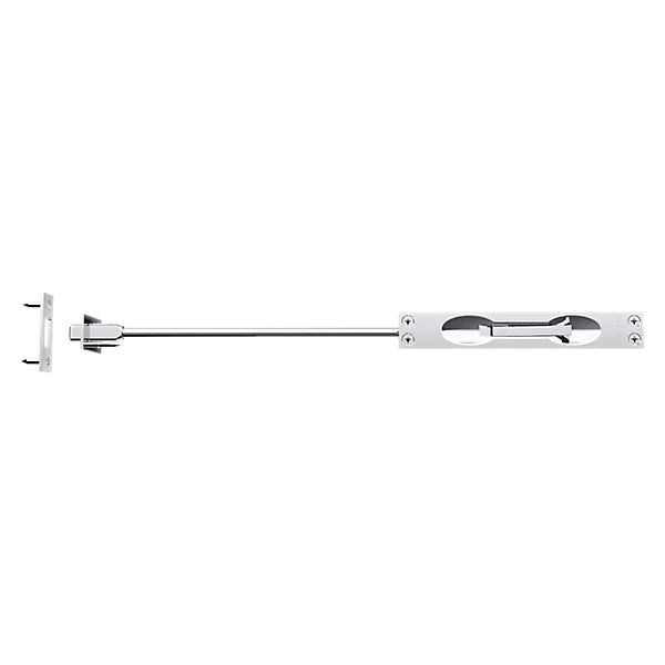 Baldwin Estate 0600 Flush Bolt with 12" Rod in Polished Chrome finish