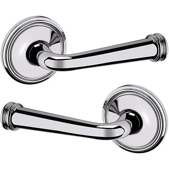 Baldwin Estate 5116 Full Dummy Lever with 5070 Rosette in Polished Chrome finish