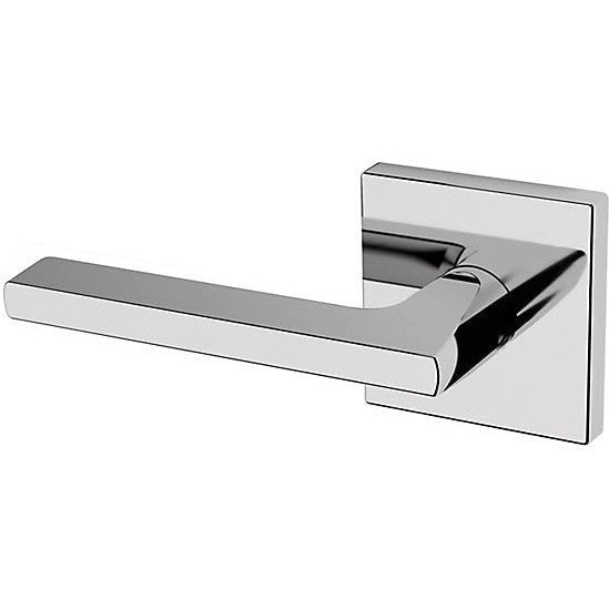 Baldwin Estate 5162 Left Handed Half Dummy Lever with R017 Rosette in Polished Chrome finish