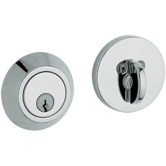 Baldwin Estate 8241 Contemporary Deadbolt in Polished Chrome finish