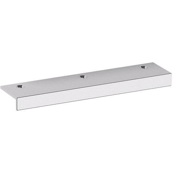 Baldwin Estate Edge Pull 4" in Polished Chrome finish