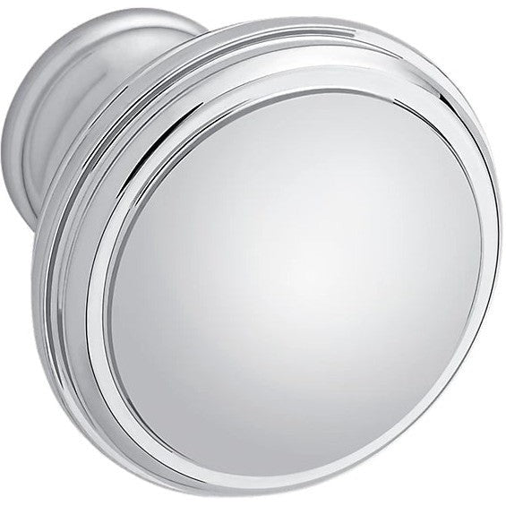 Baldwin Estate Severin Fayerman C Knob 1.32" in Polished Chrome finish