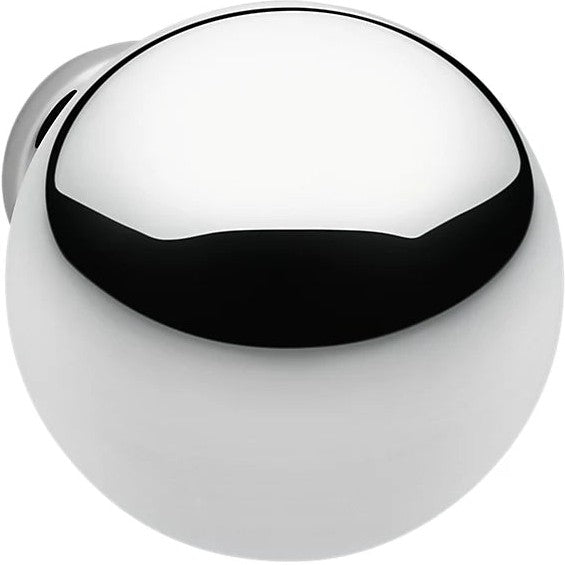 Baldwin Estate Spherical Knob 1.25" in Polished Chrome finish