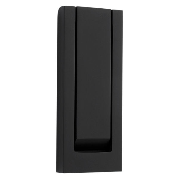 Baldwin Estate 0184 Modern Door Knocker in Satin Black finish