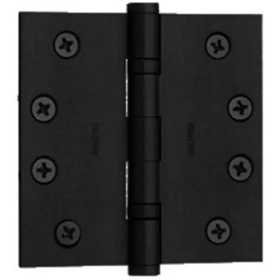 Baldwin Estate 1046 4.5" Ball Bearing Hinge in Satin Black finish