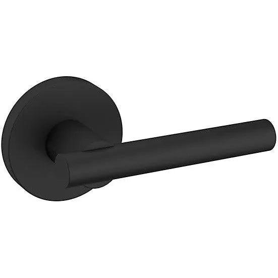 Baldwin Estate 5137 Right Handed Half Dummy Lever with 5046 Rosette in Satin Black finish